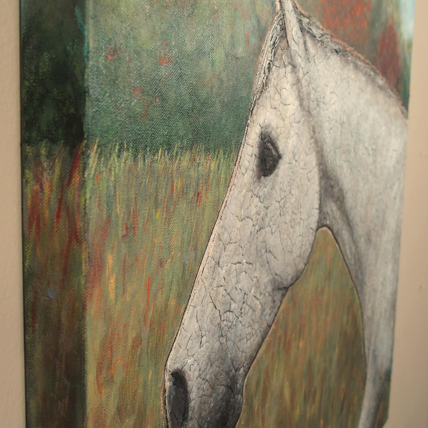 horse painting easy
