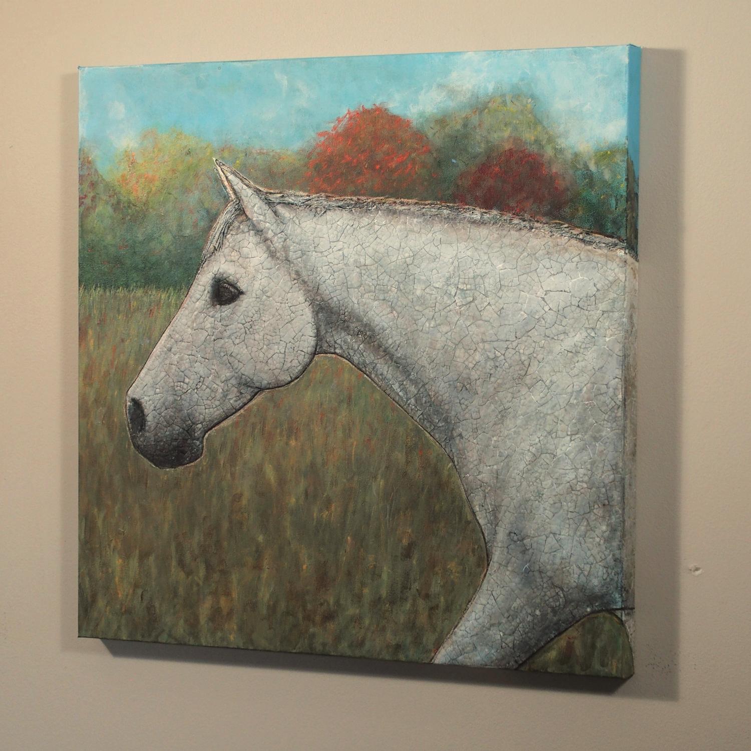 horse paintings easy