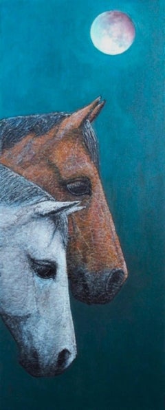 A la Luna y de vuelta, Pintura original