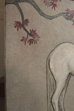 Sous l'érable japonais, peinture d'origine