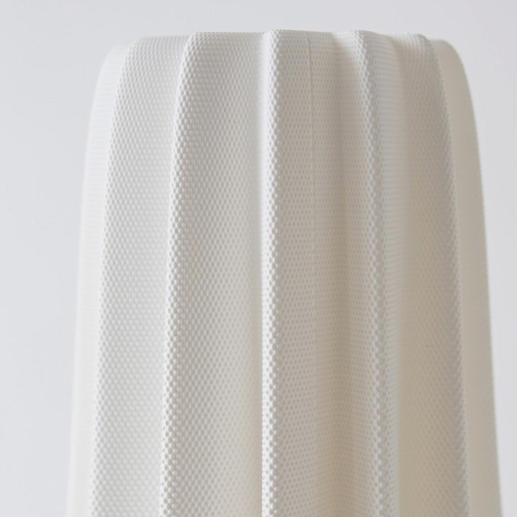 Woven Jennifer Rutherford Biodegradable Sustainable Lamp by Glowdog in Bioplastic 3D For Sale