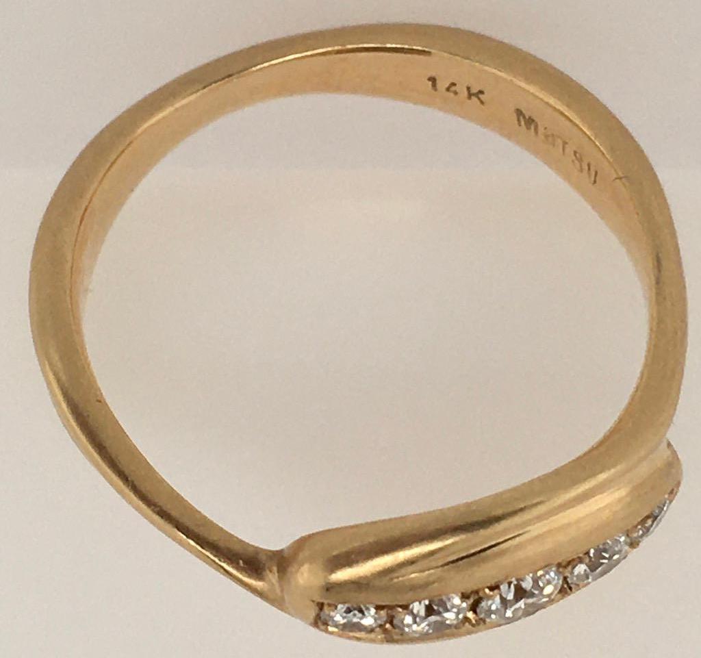 embedded diamond ring