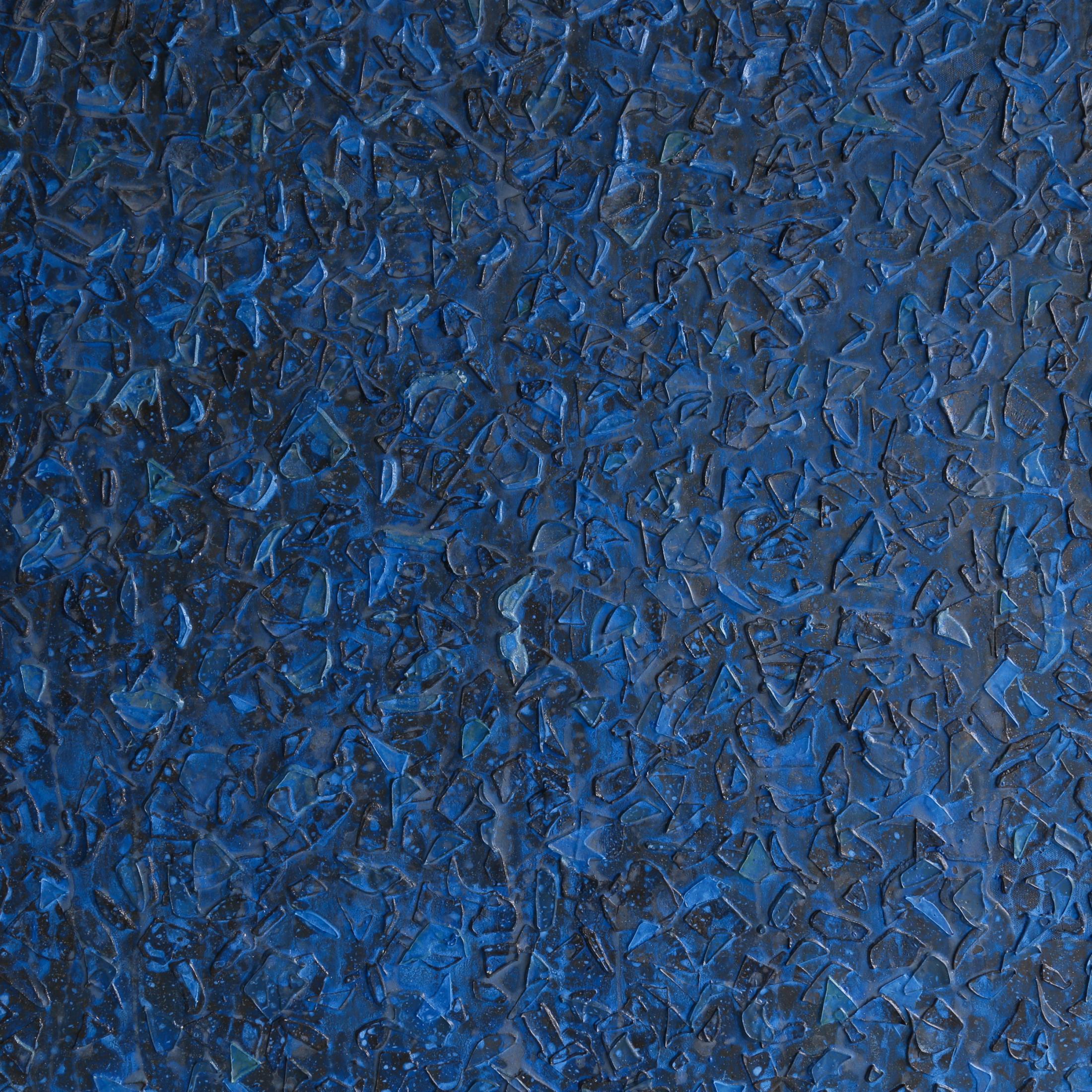JENNIFER WAGNER
Azure Eve
38.00w x 48.00h x 3.00d in
$2,800.00
With a deep understanding of the mechanics of pigment, transparency, refraction, and finish from her time studying classic car restoration, Jennifer Wagner creates prismatic depth in her