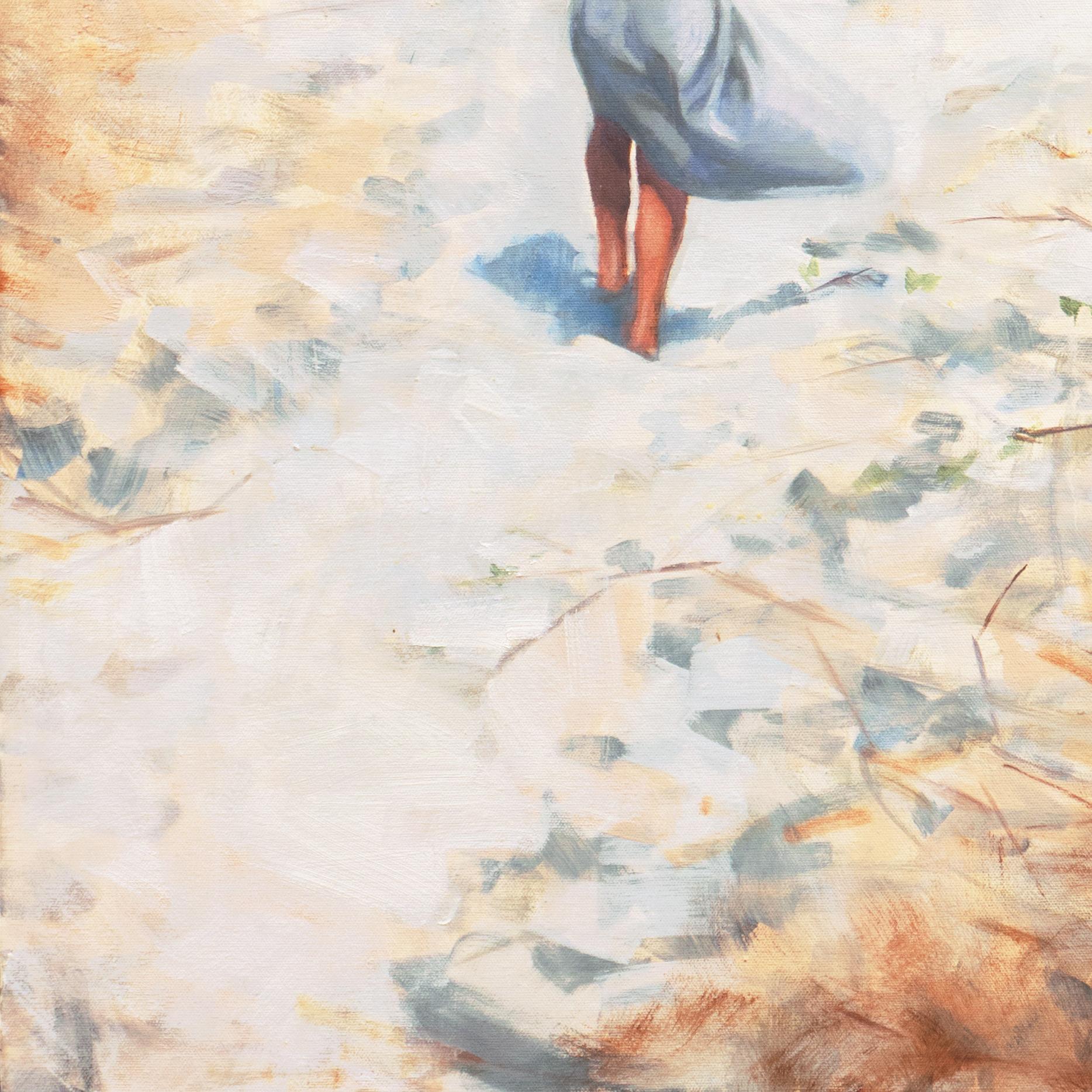 « At the Beach, Mexico near Sayulita », Santa Cruz, California Woman Artist en vente 1