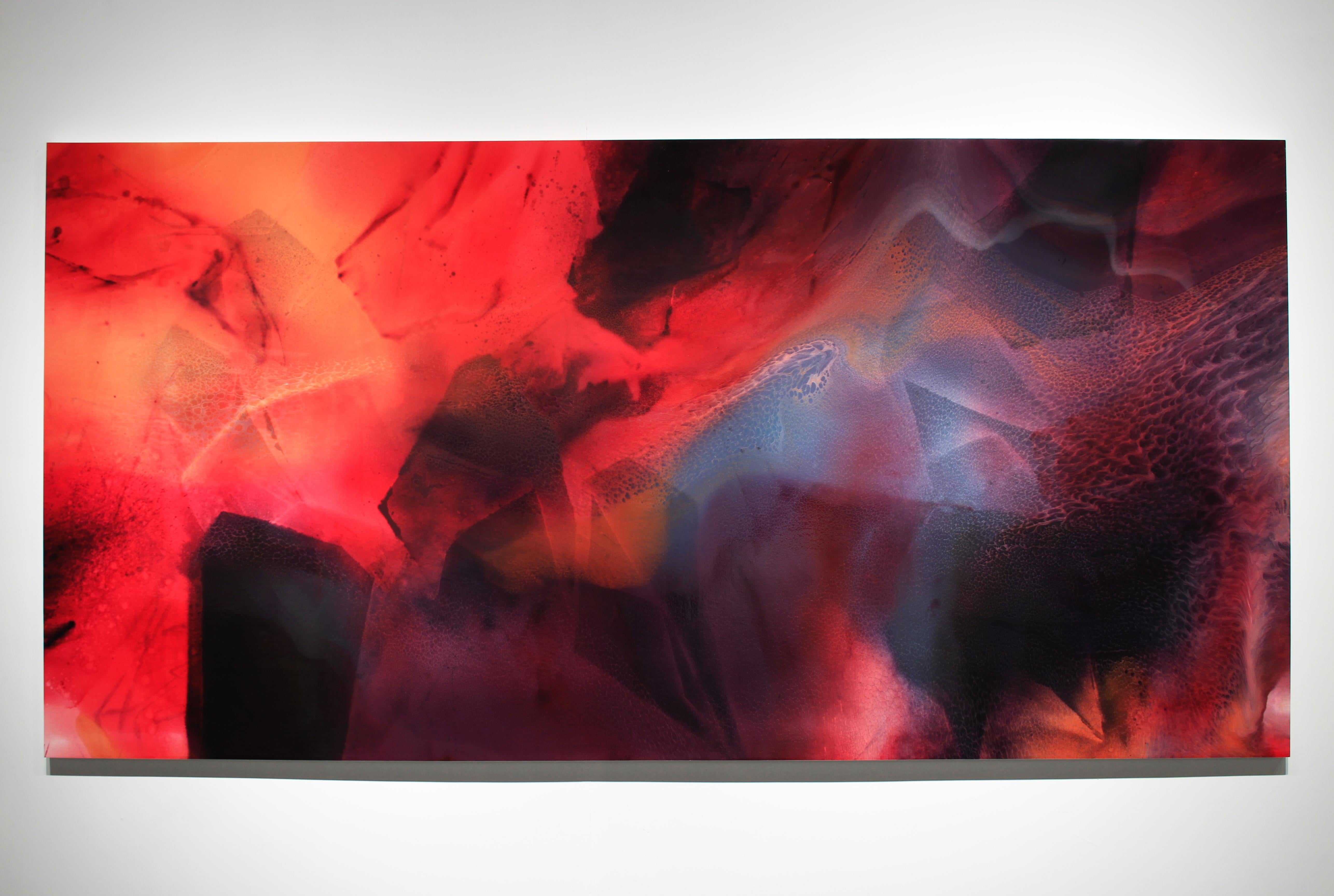 Jennifer Wolf Abstract Painting - Quantum Physical