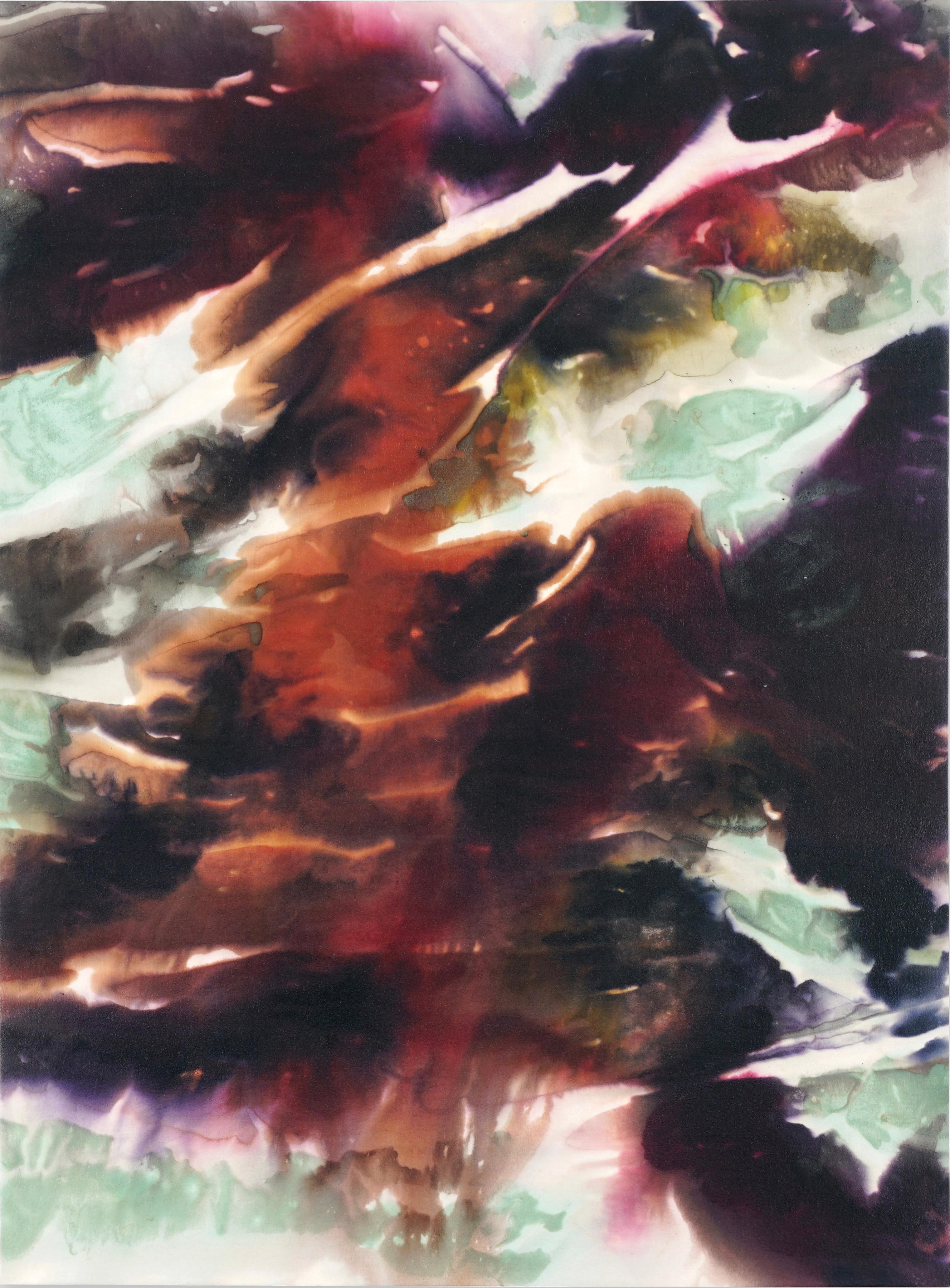 Abstract Painting de Jennifer Wolf - Utopalipsis nº 3