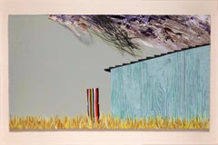 Forme rayée abstraite iconique « Untitled » de Jennifer W. Reeves