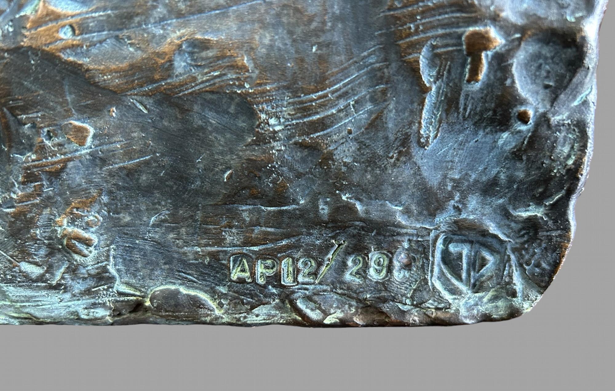 Jennine Parker – Bronze – Limitierte Auflage – „Verführung“ im Zustand „Hervorragend“ im Angebot in Pewsey, GB