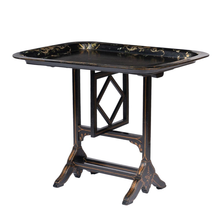 Jennings and Bettridge Tilt Top Tray Table, 1830 For Sale at 1stDibs