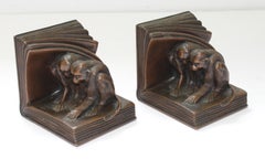 Jennings Brothers Bronze Bookends JB2462