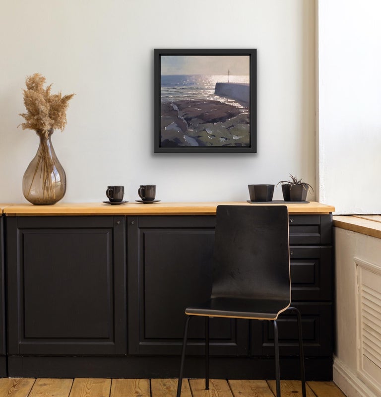 Jenny Aitken Porthleven Light, Contemporary Realist Style Painting