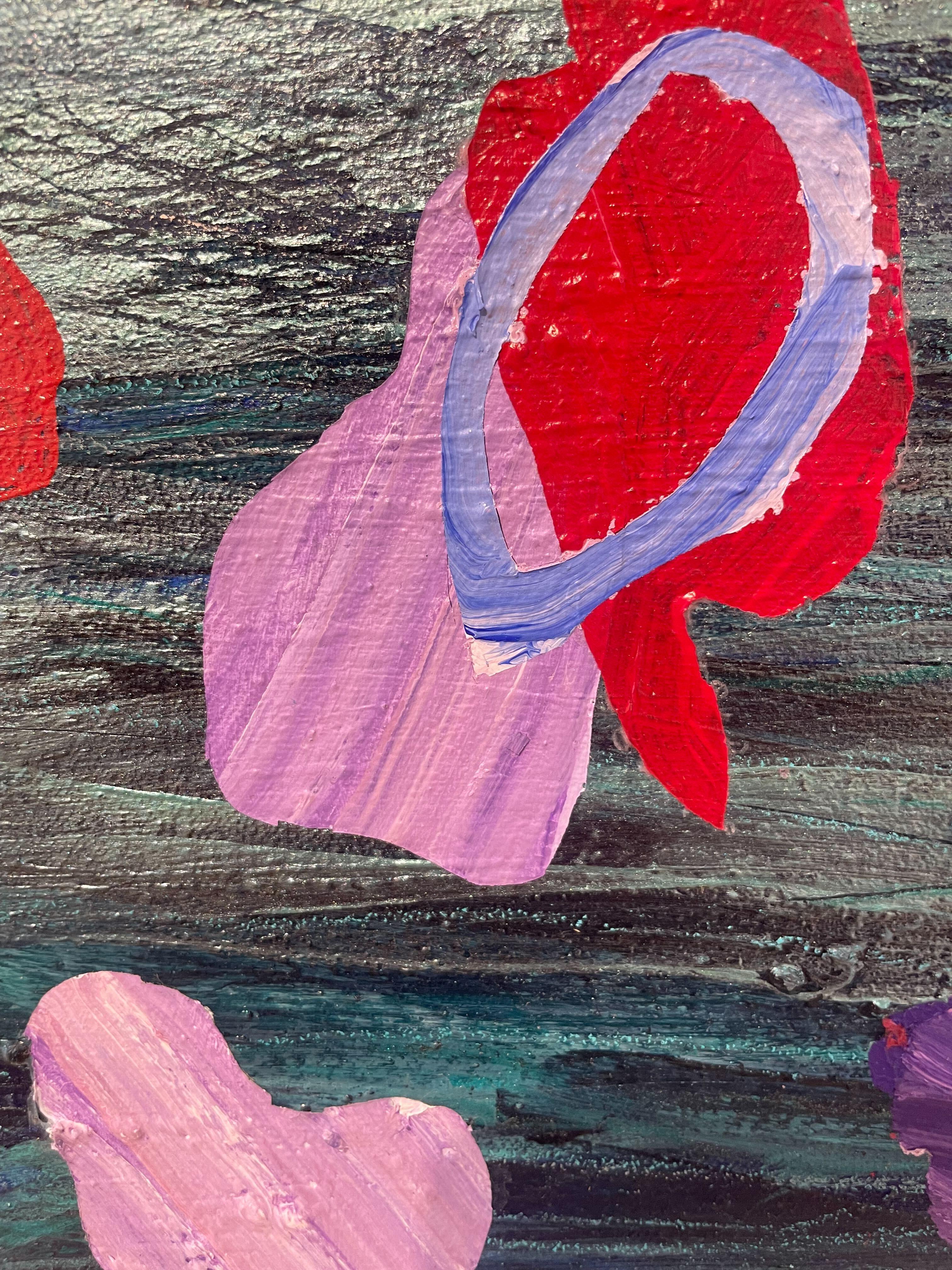 Il cervo come acqua - Painting di Jenny Day