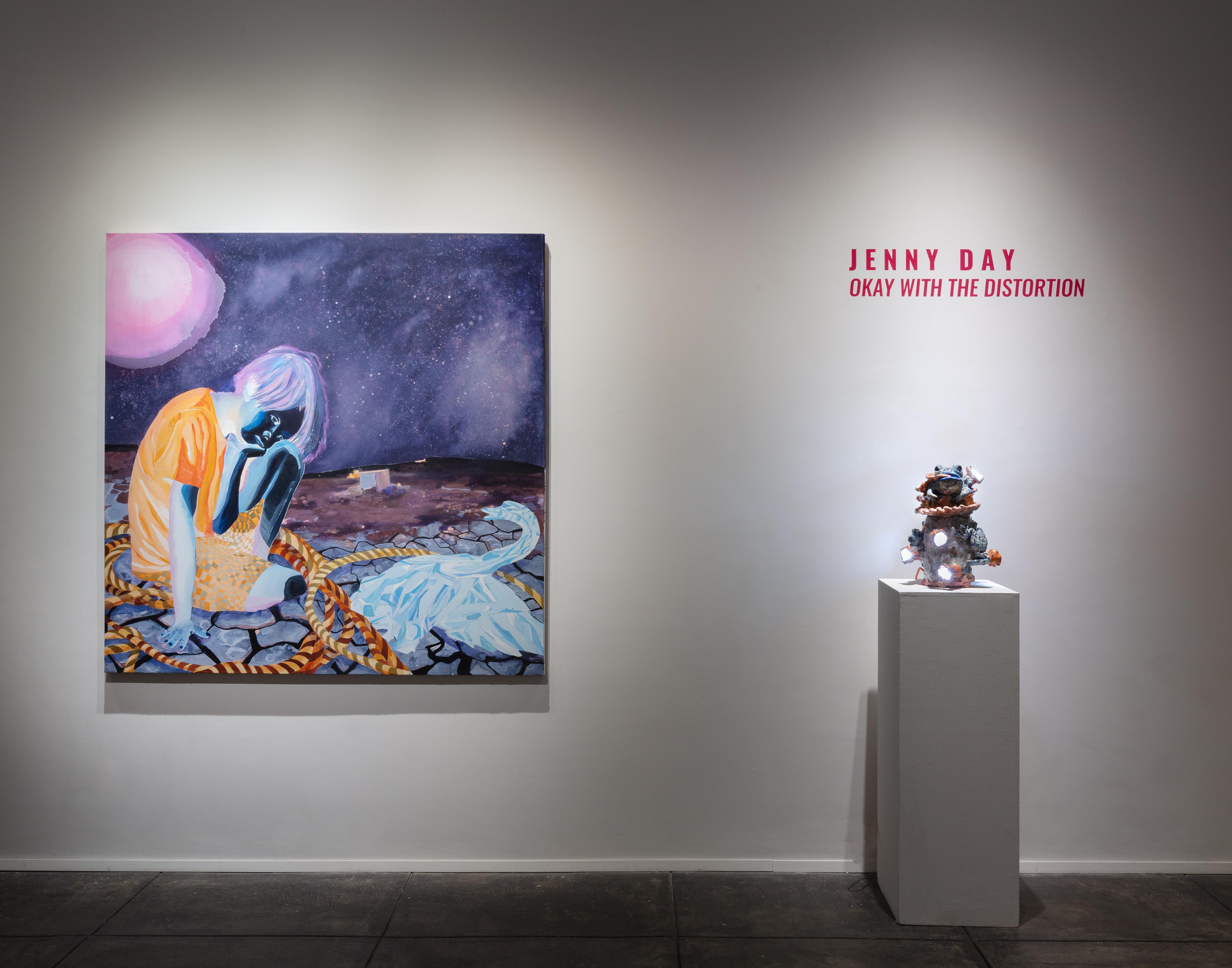 Perso senza di te - Painting Contemporaneo di Jenny Day
