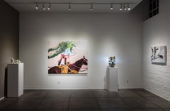 "The Wild West and a lurking slip" -- Painting on Canvas, by Jenny Day