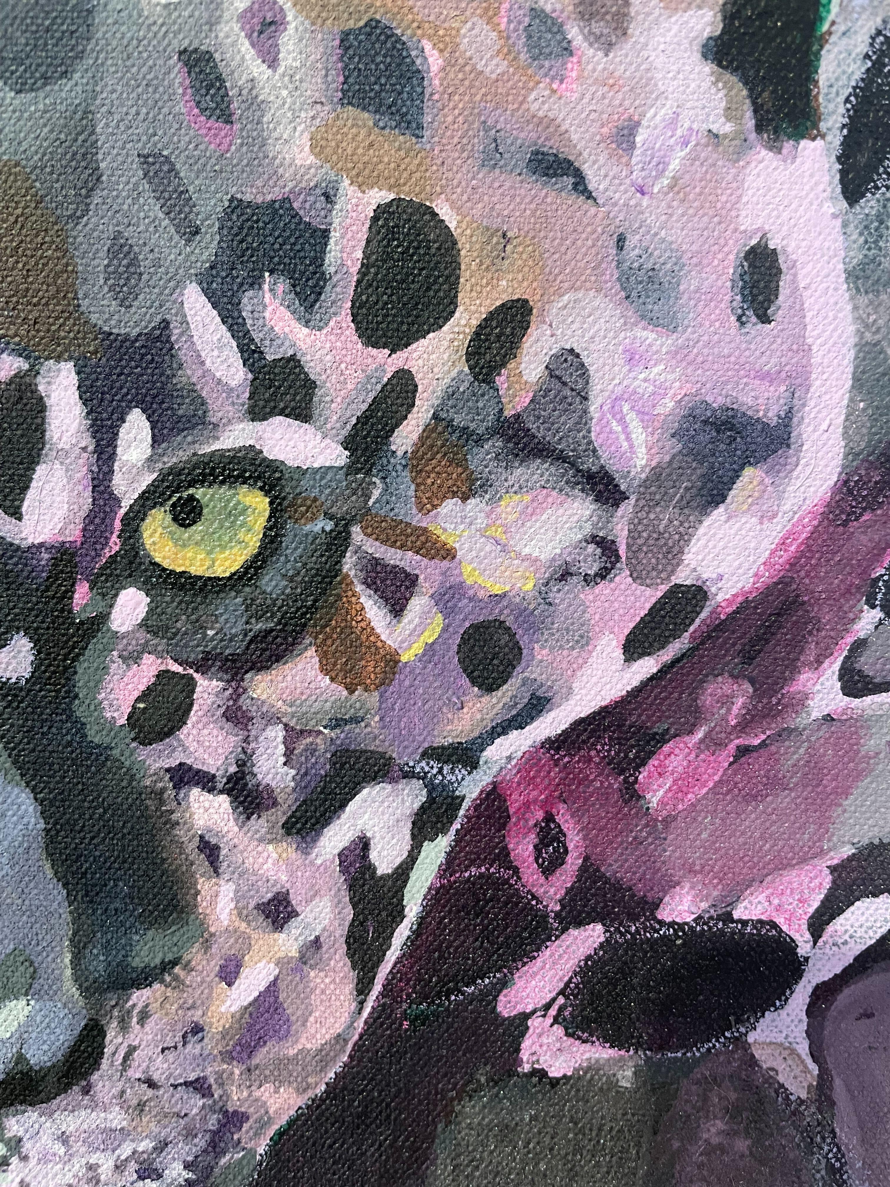 Cuando las manchas se convierten en fuego - Painting de Jenny Day
