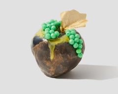 „ Apple (Grün)“ -- Skulptur von Jenny Day