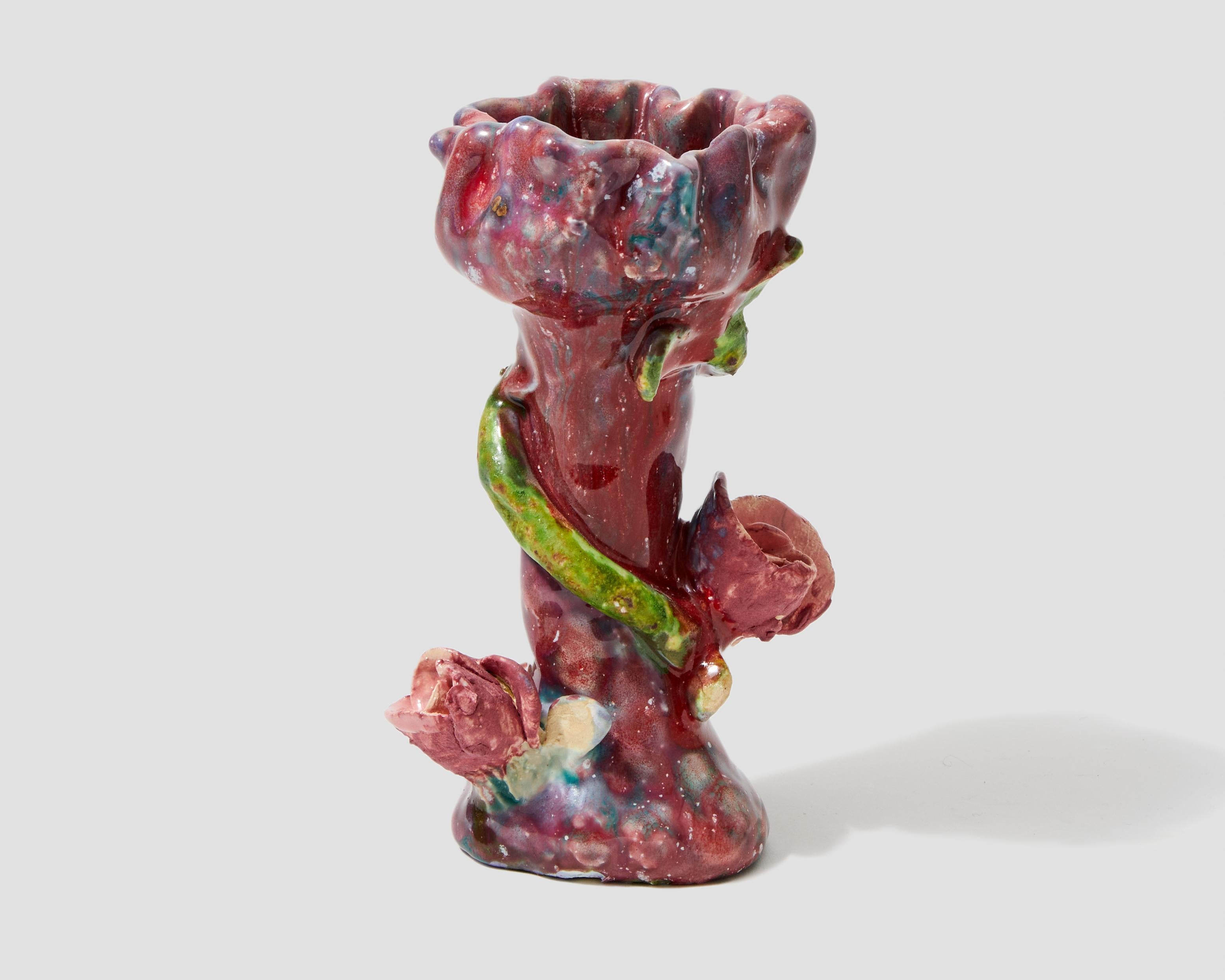 « Bougeoirs (Flower) » - Sculpture de Jenny Day en vente 1