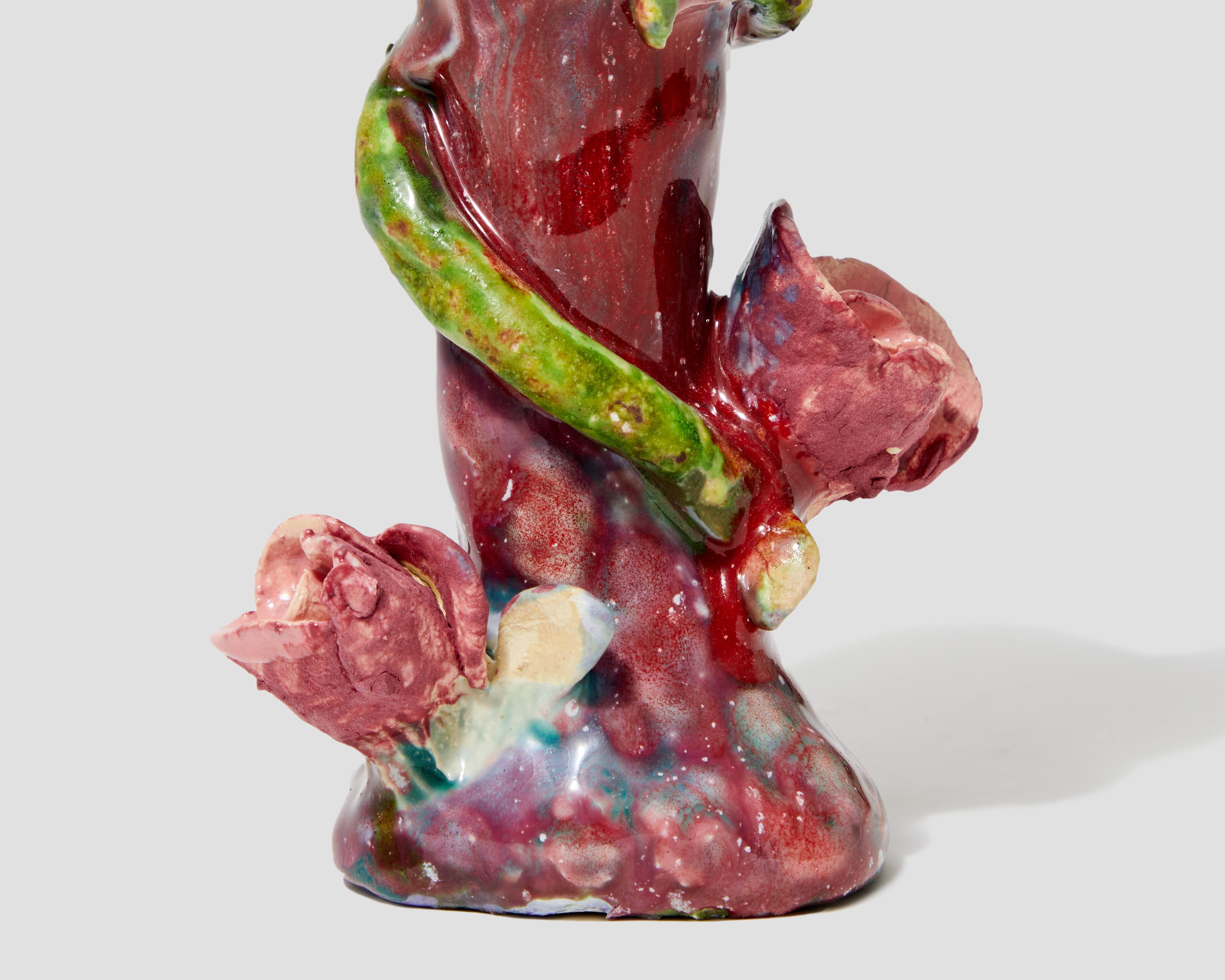 « Bougeoirs (Flower) » - Sculpture de Jenny Day en vente 2