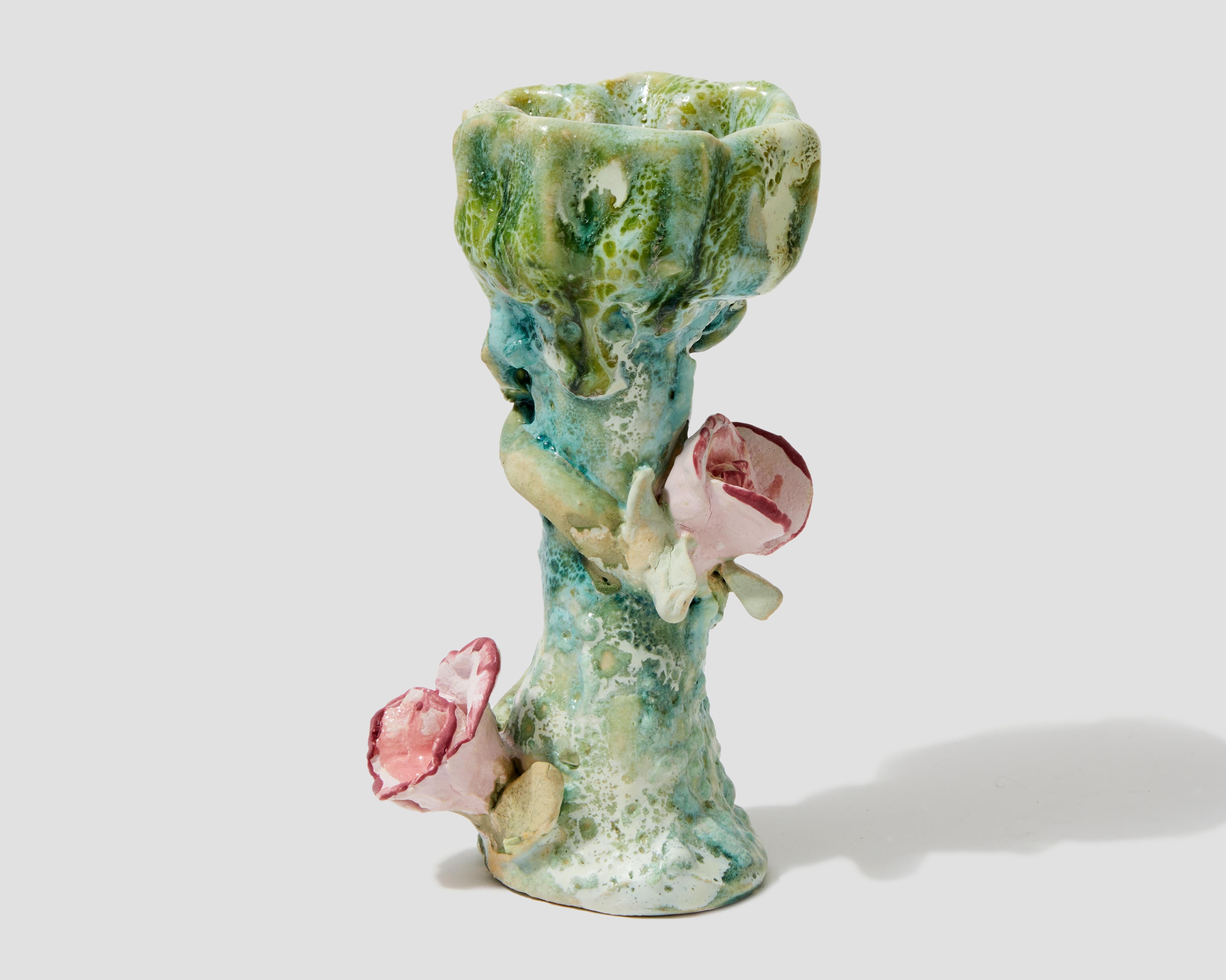 « Bougeoirs (Flower) » - Sculpture de Jenny Day en vente 3