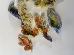 "Ceramic Leaves" -- Sculpture by Jenny Day
