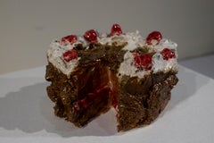 "Pastel de cerezas" -- Escultura de Jenny Day