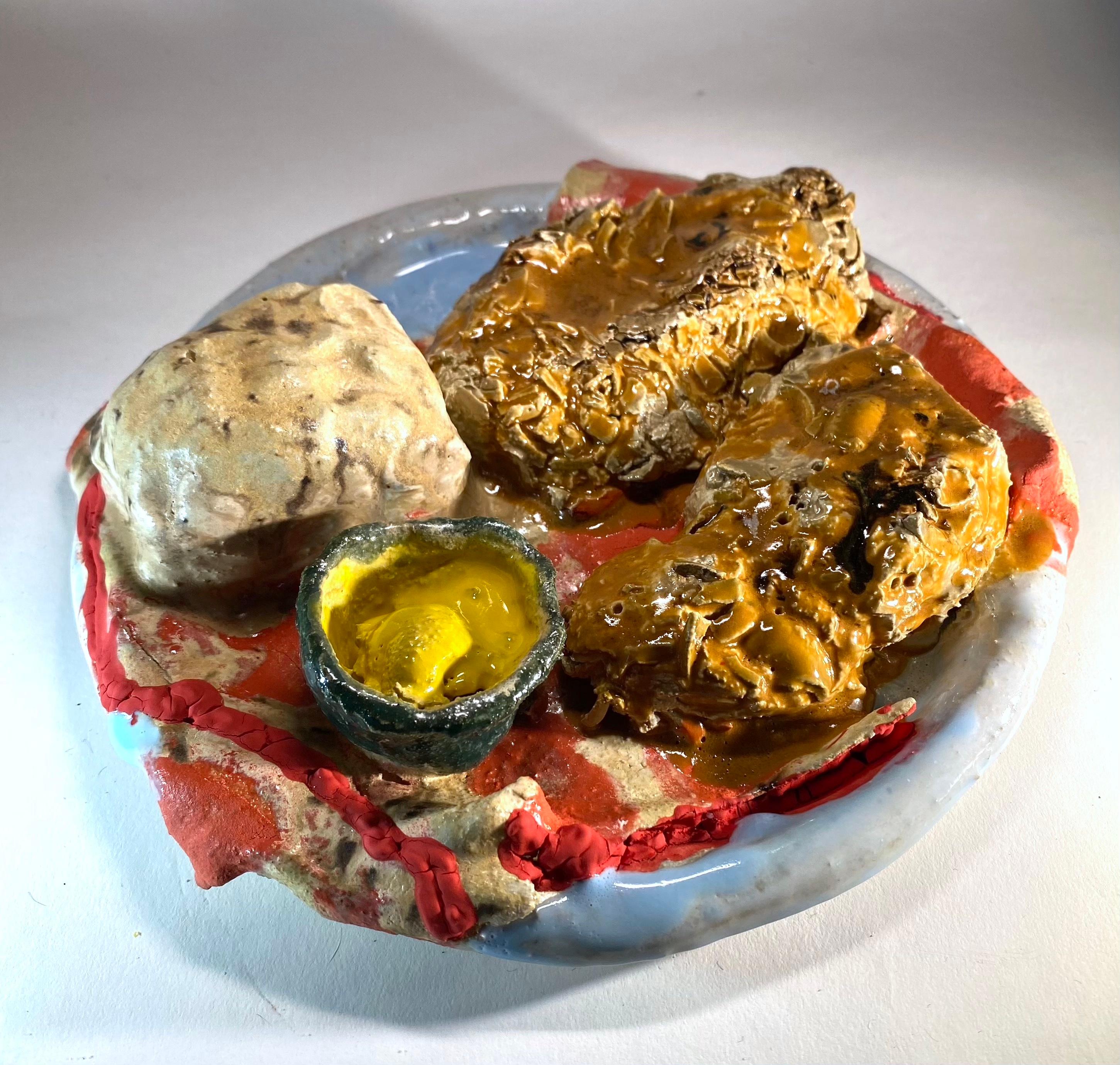 "Poulet frit avec biscuit" par Jenny Day