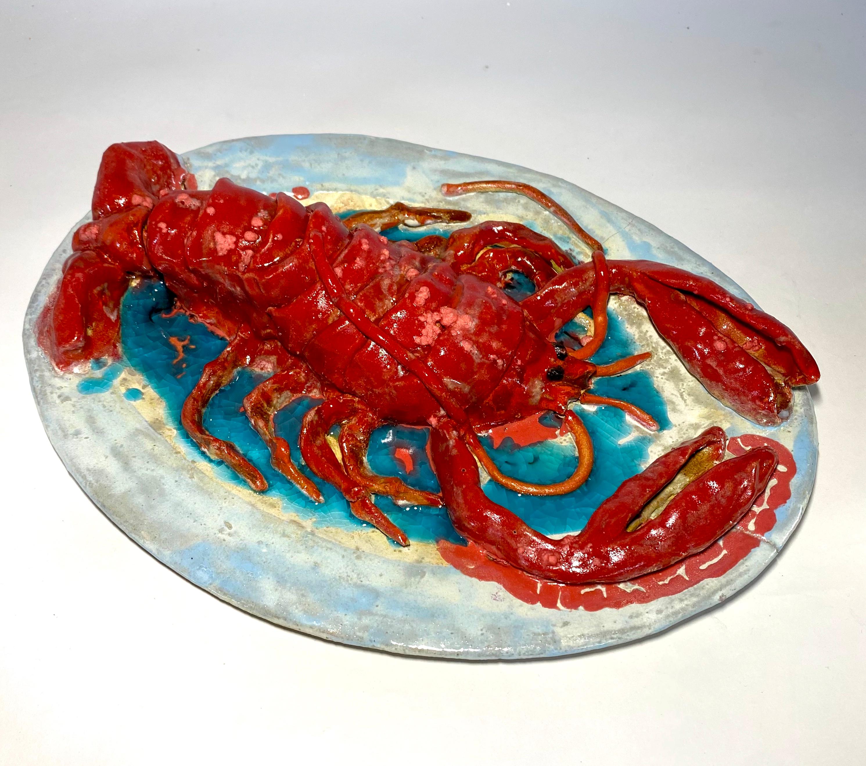 "Assiette de homard" -- Sculpture de Jenny Day