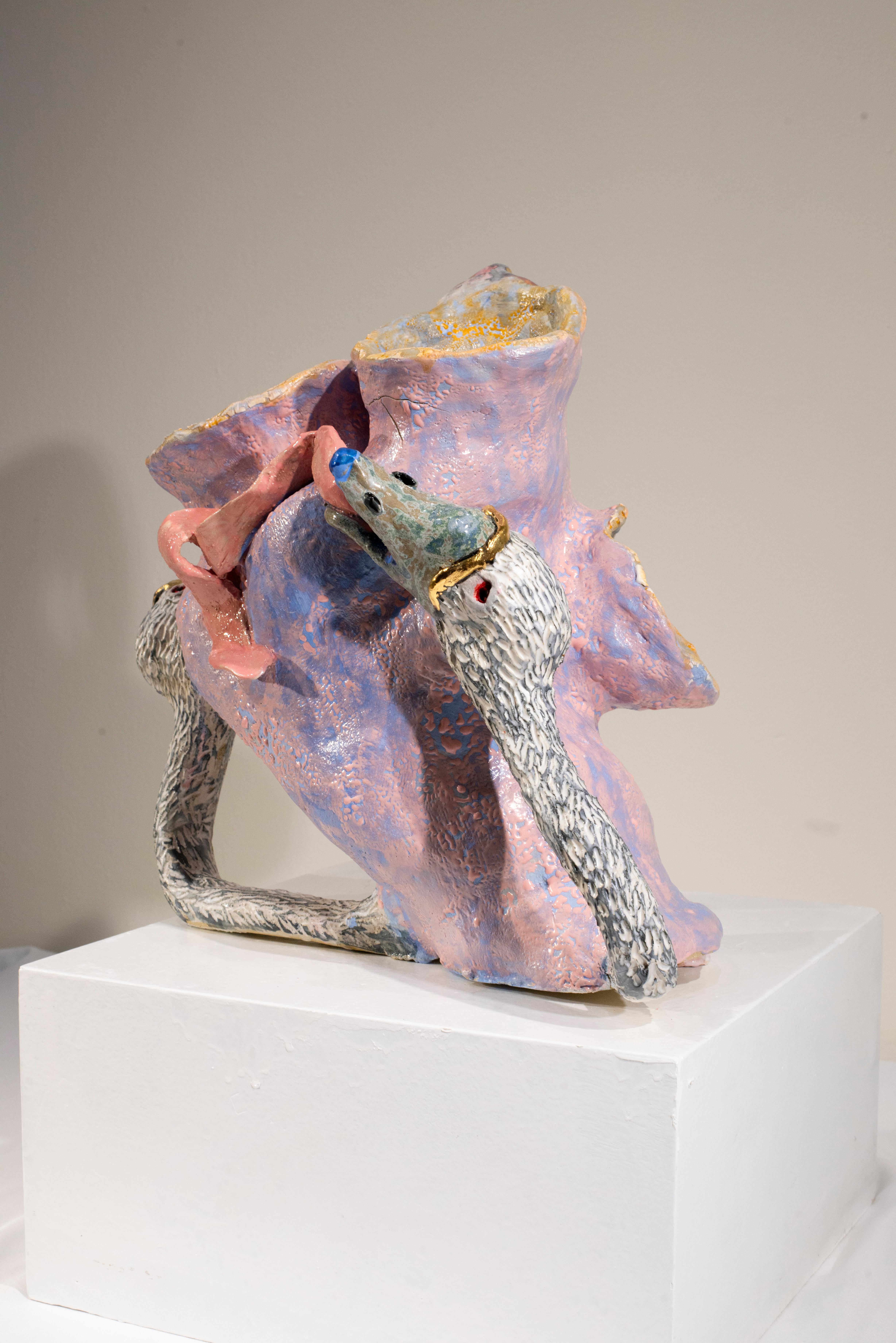 „Knöchel und Hals“ – Skulptur von Jenny Day im Angebot 1