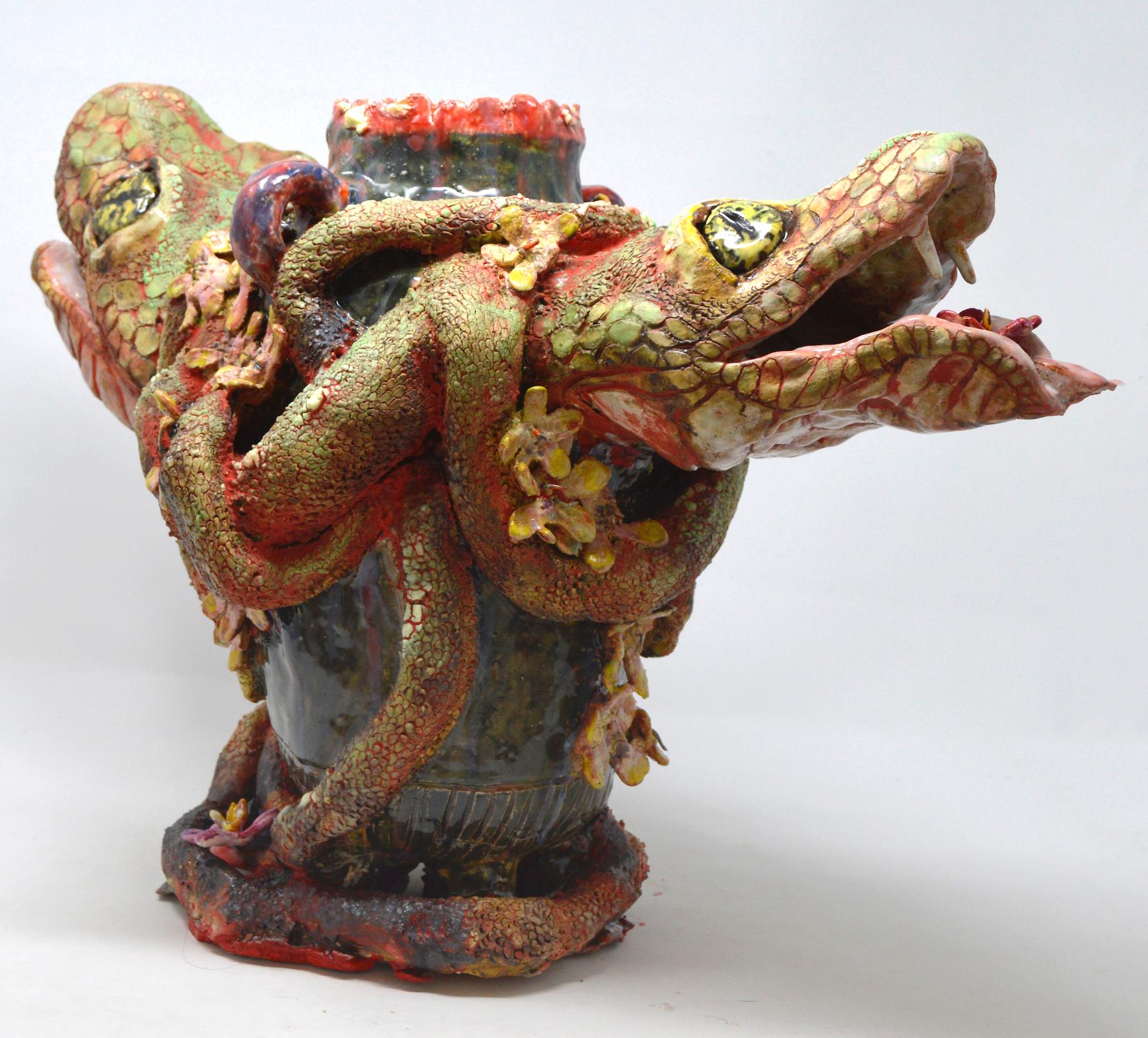 Jenny Day Figurative Sculpture - Nectar Drunk