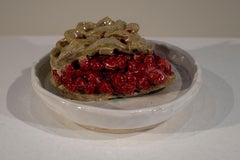 "Pie and plate" -- Sculpture by Jenny Day