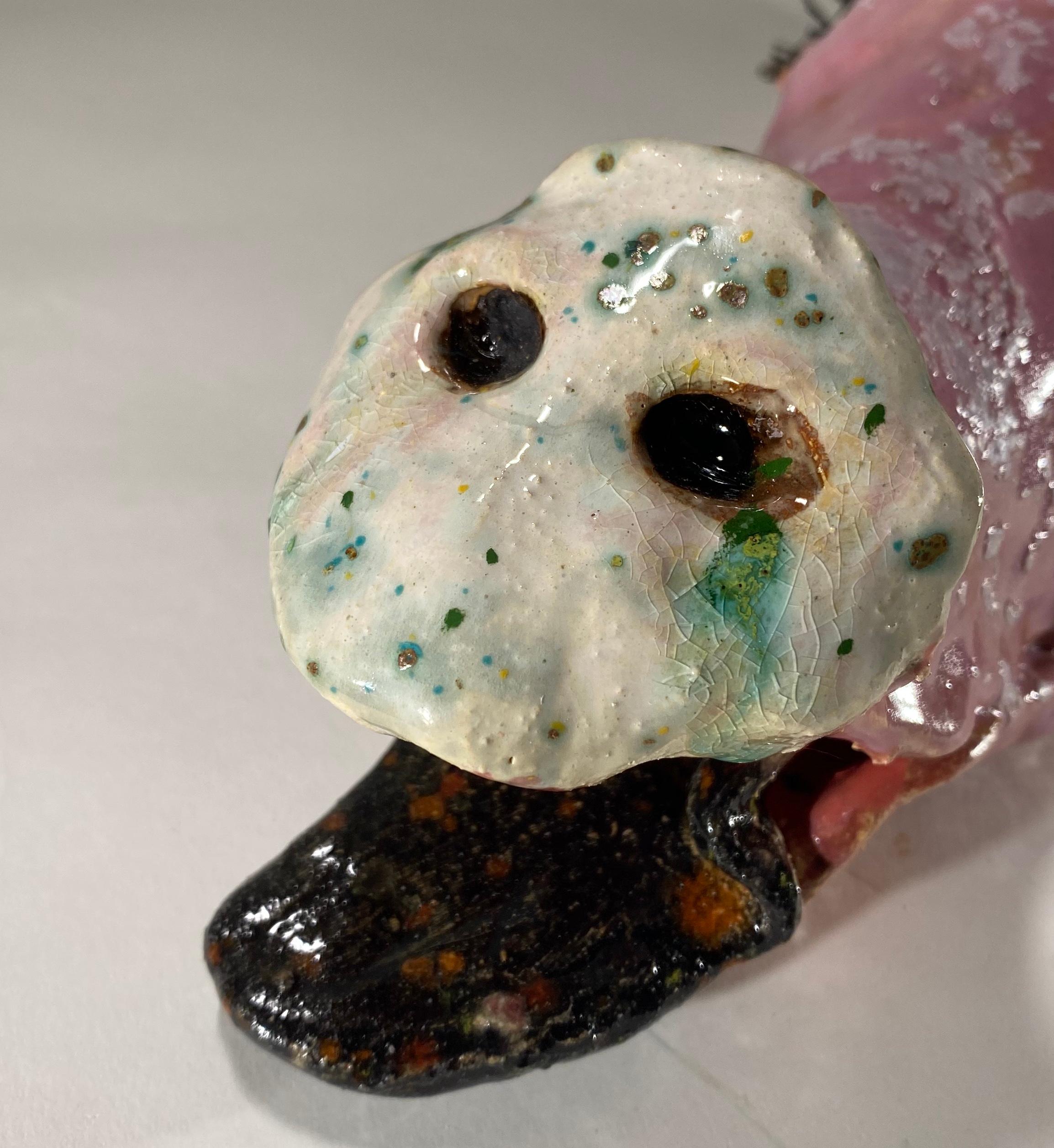 „Pig Head“ -- Skulptur von Jenny Day im Angebot 1