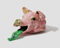 "Pig Head" -- Sculpture by Jenny Day