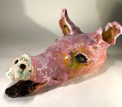 „Pig Head“ -- Skulptur von Jenny Day