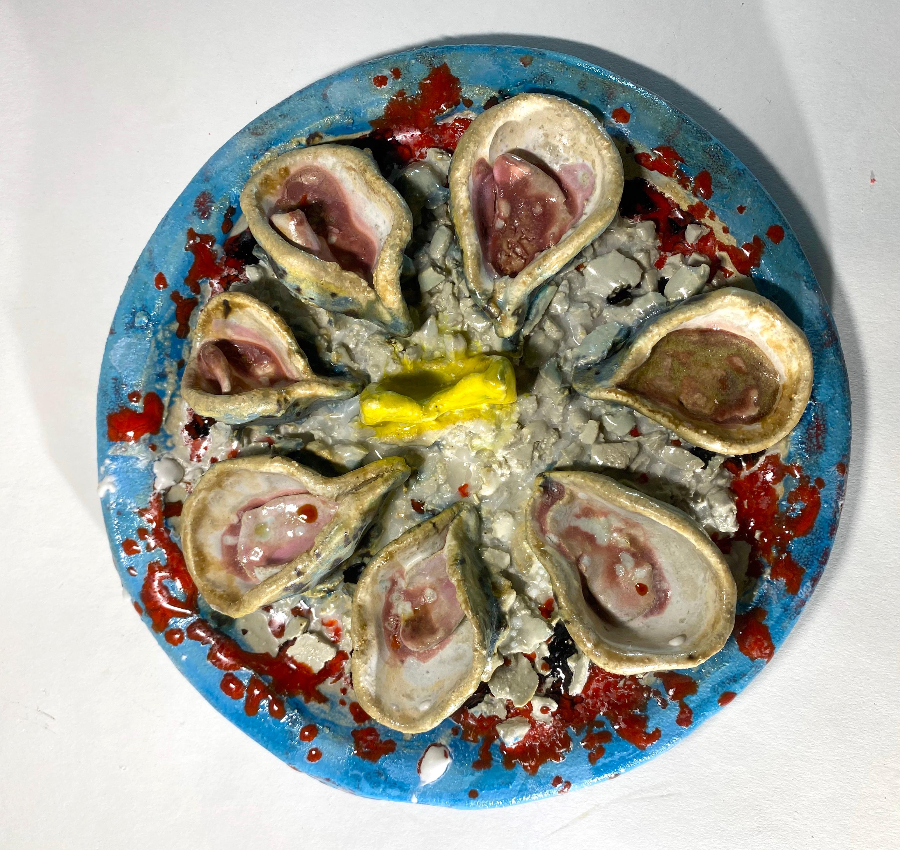 "Petite assiette d'huîtres" -- Sculpture de Jenny Day