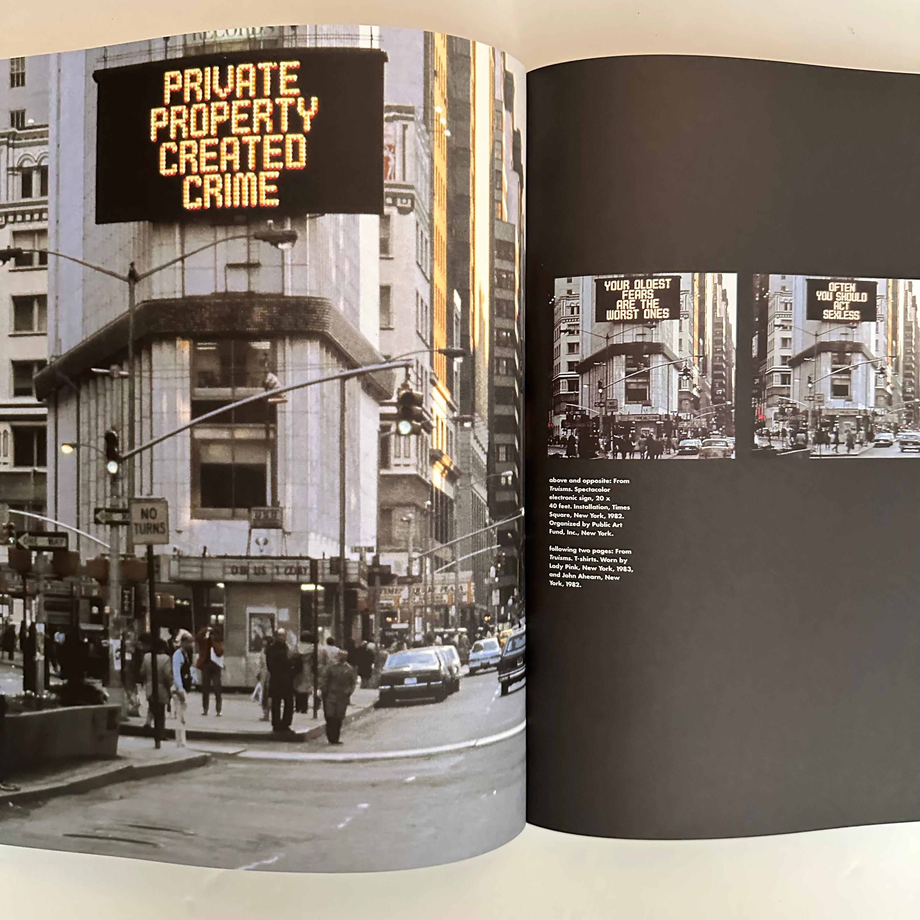 Published by the Solomon R. Guggenheim Foundation, updated edition, New York, 1997. Softcover English text. 

Profusely illustrated with coloured and black-and-white reproduced photographs, this book is the revised edition of Holzer’s 1989-90