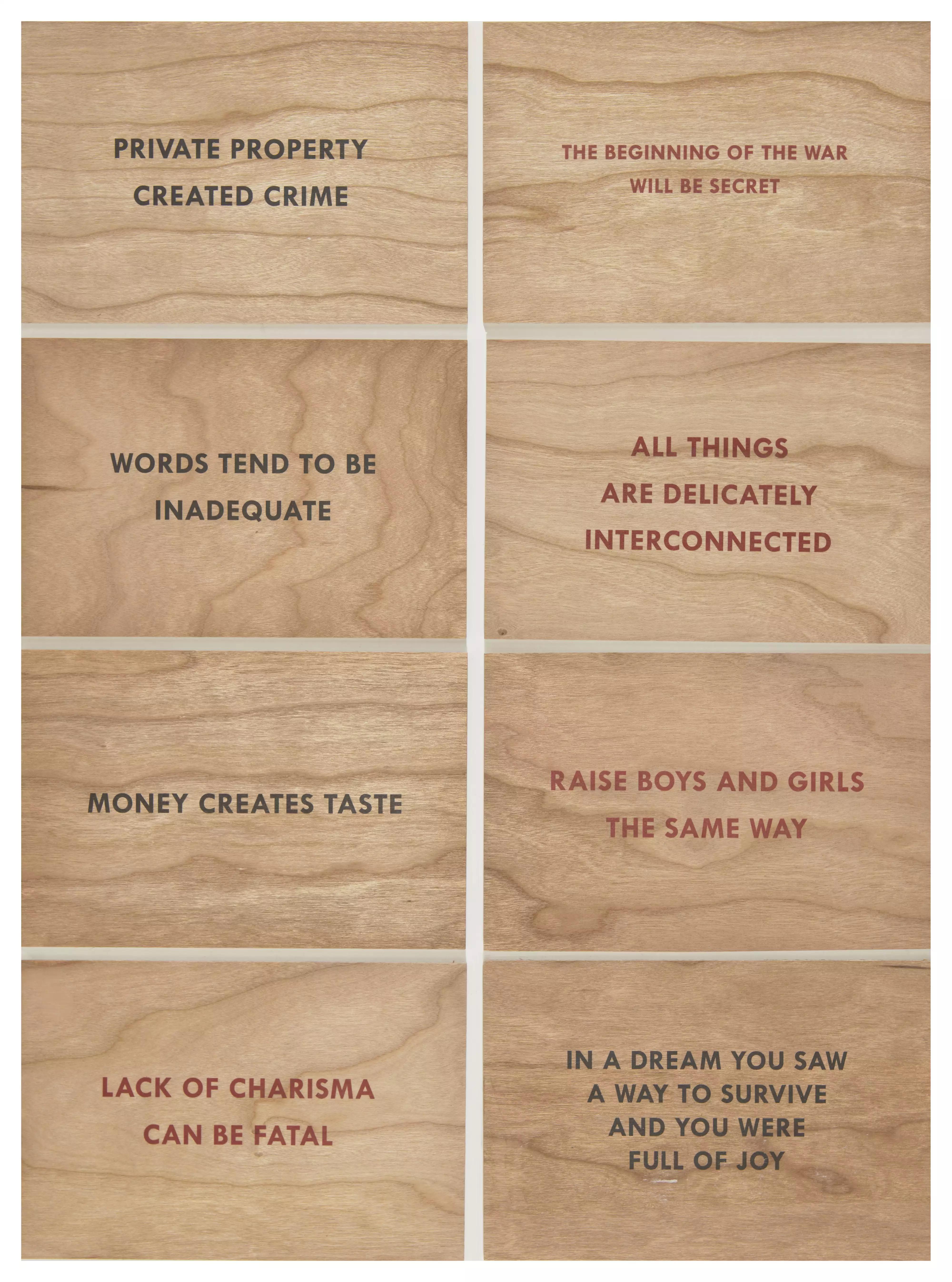 jenny holzer truisms