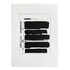 Jenny Holzer, Alias: Portafoglio di 5 acqueforti, Arte contemporanea, Stampa firmata