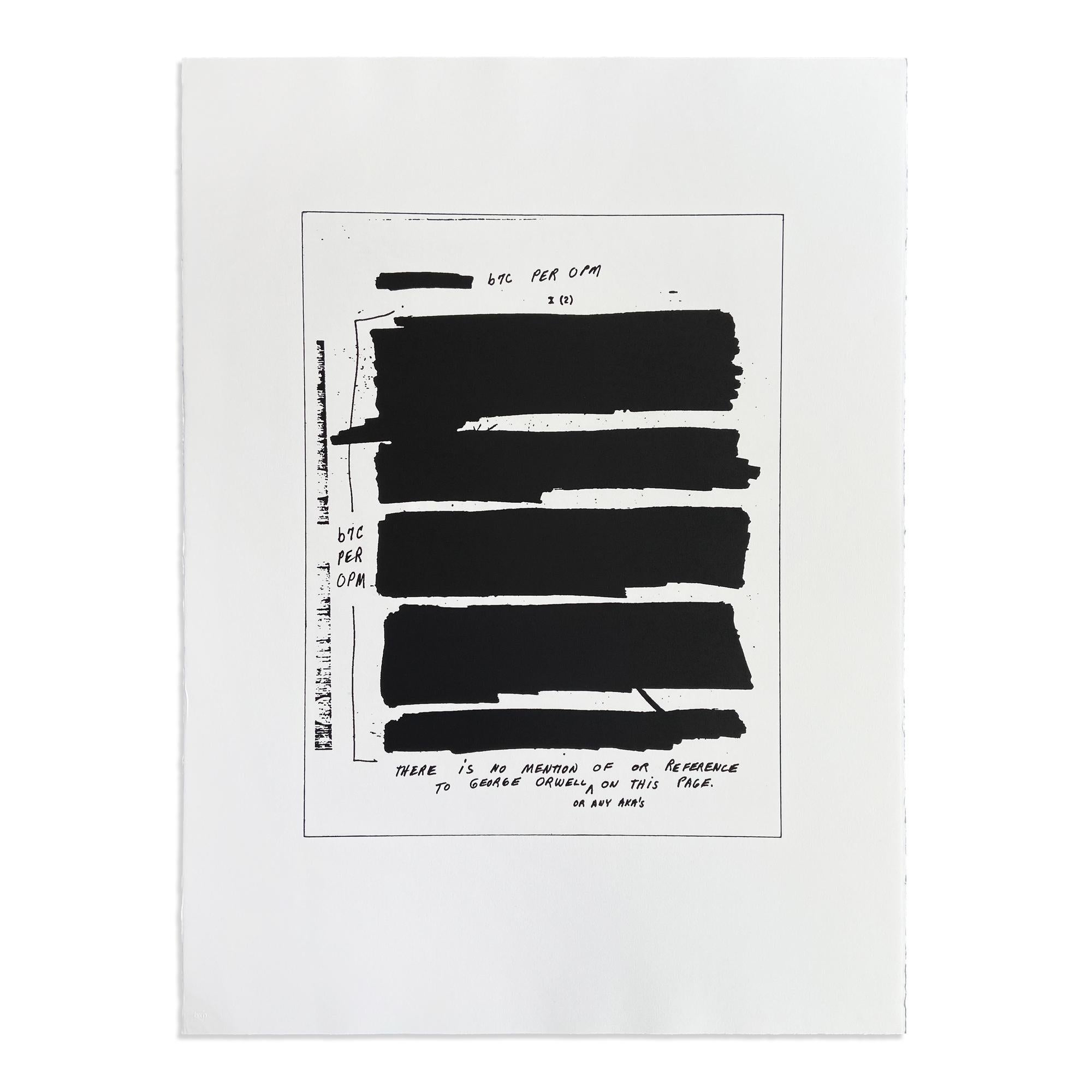 Jenny Holzer, Alias: Portafoglio di 5 acqueforti, Arte contemporanea, Stampa firmata in vendita 4