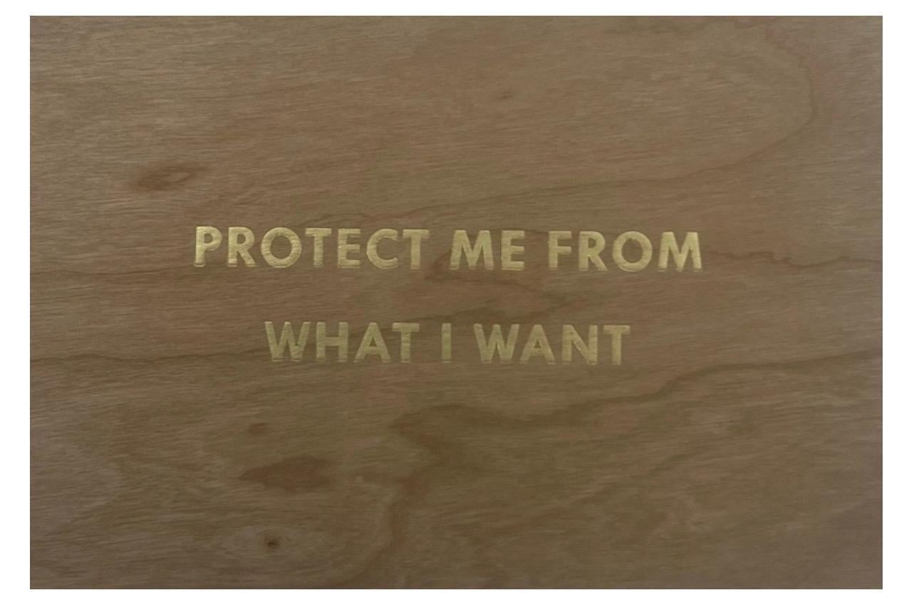 What is the point of Jenny Holzer's art?