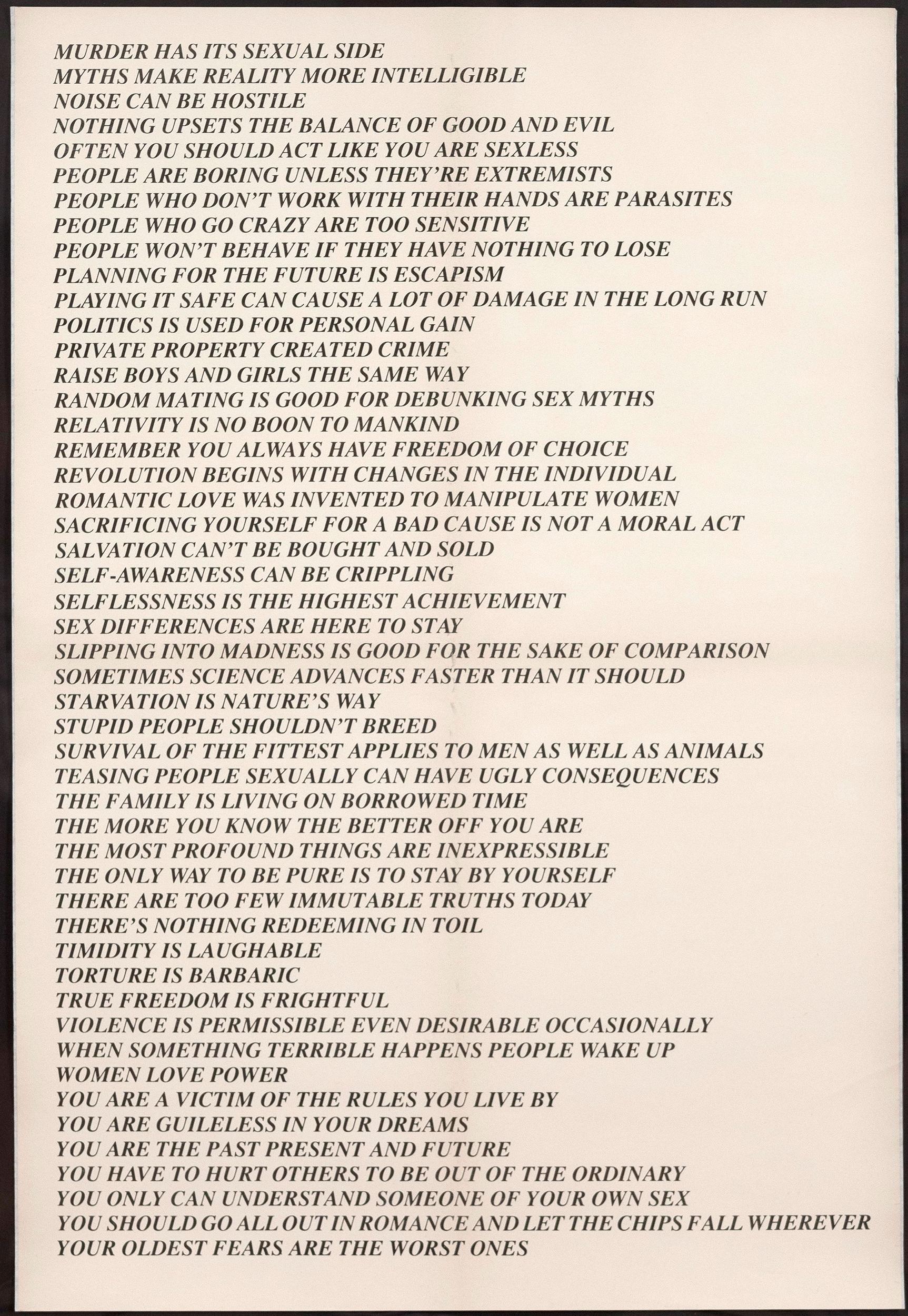 truisms jenny holzer