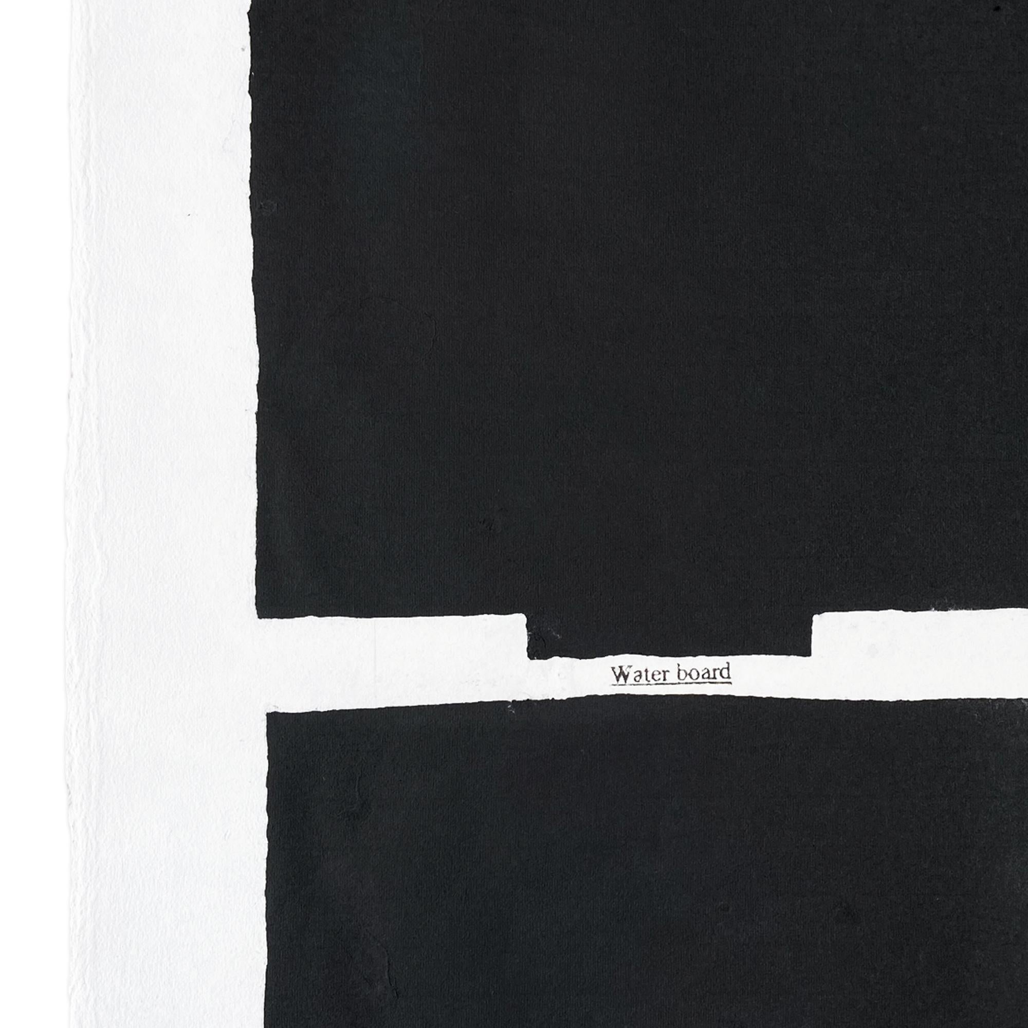 Jenny Holzer, Water Board 0000090: 2012, Stampa firmata, Arte contemporanea in vendita 3