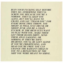 Ruin, "Inflammatory Essay" (from Documenta 1982)