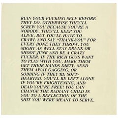 Ruin, "Inflammatory Essay" (from Documenta 1982)