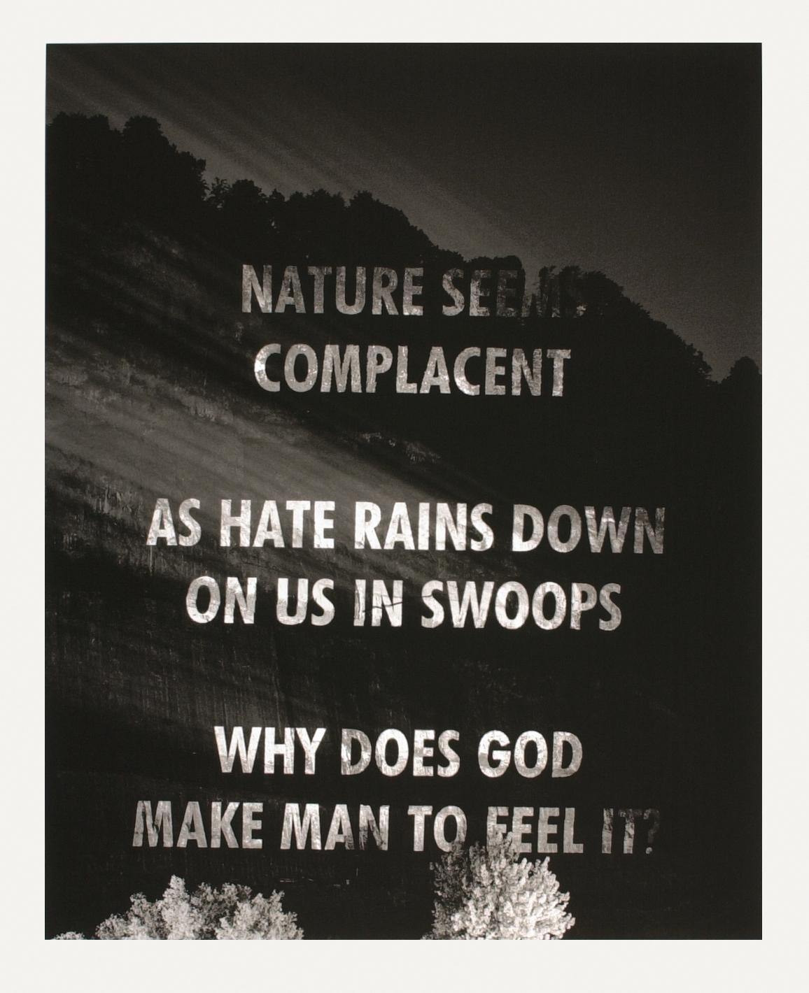 Truth Before Power, Suite of Four Prints, Contemporary Artist - Black Figurative Print by Jenny Holzer