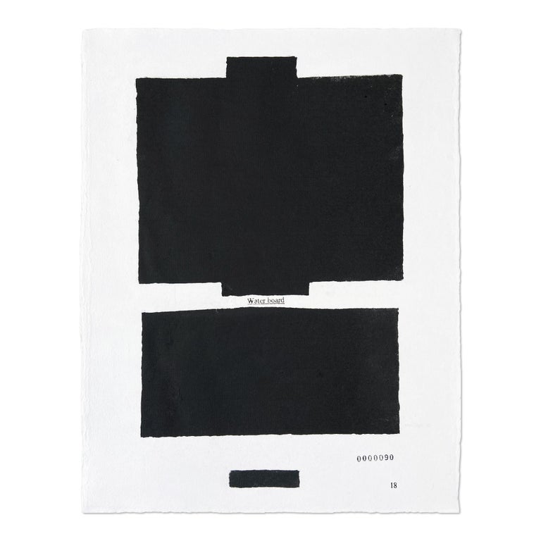 Jenny Holzer Water Board 0000090, 2012, Contemporary Art