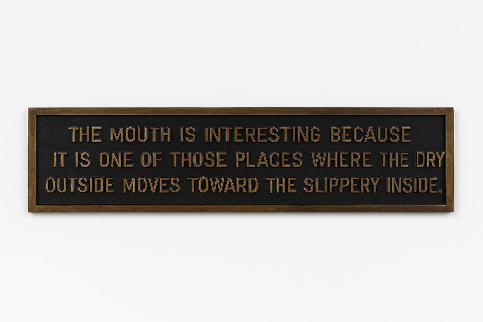 Untitled (From the Living Series) - Sculpture by Jenny Holzer