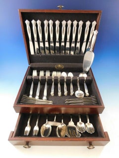 Jenny Lind by Weidlich Set di posate in argento Sterling Servizio 100 Pezzi Cena