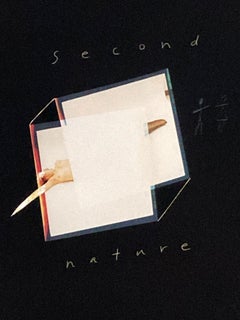 Segunda Naturaleza: fotografía abstracta con desnudo sobre negro a partir de fotograma grabado a mano