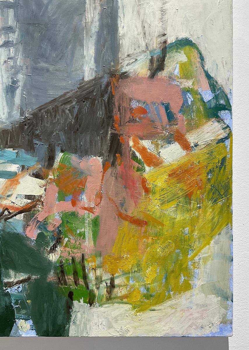 Cosa so di questo luogo 1 (Pittura espressionista astratta su tela) in vendita 2