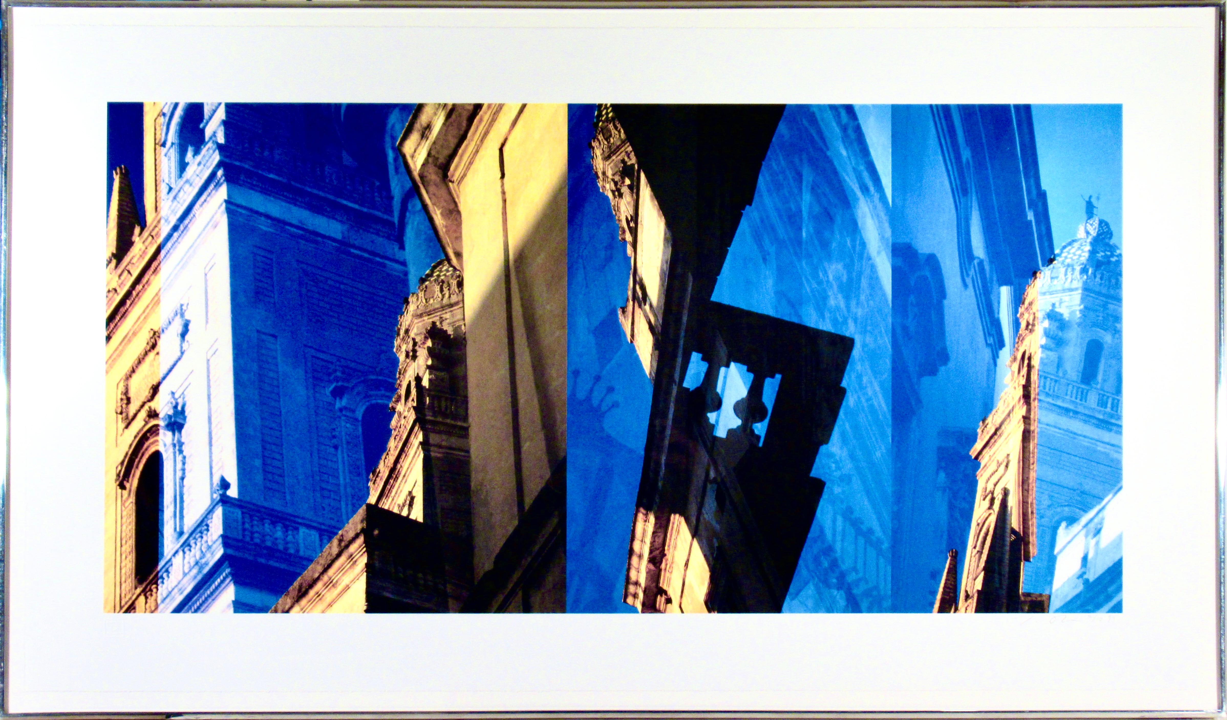 Jenny Okun Abstract Print - Bell Tower, Lecce